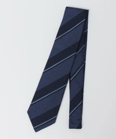 SHIPS / シップス ネクタイ | SHIPS: シルク ツイル バスケット ストライプ ネクタイ