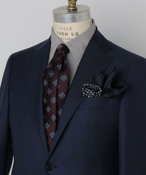 SHIPS / シップス ネクタイ | SHIPS: シルク ラージ スクエア コモン ネクタイ | 詳細2