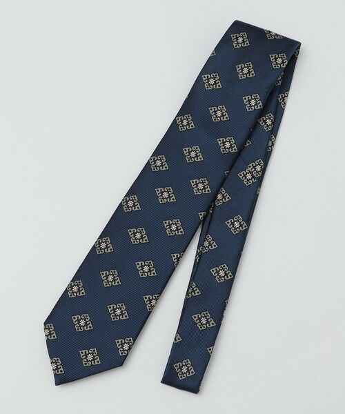 SHIPS / シップス ネクタイ | SHIPS: シルク ラージ スクエア コモン ネクタイ（コバルトブルー）