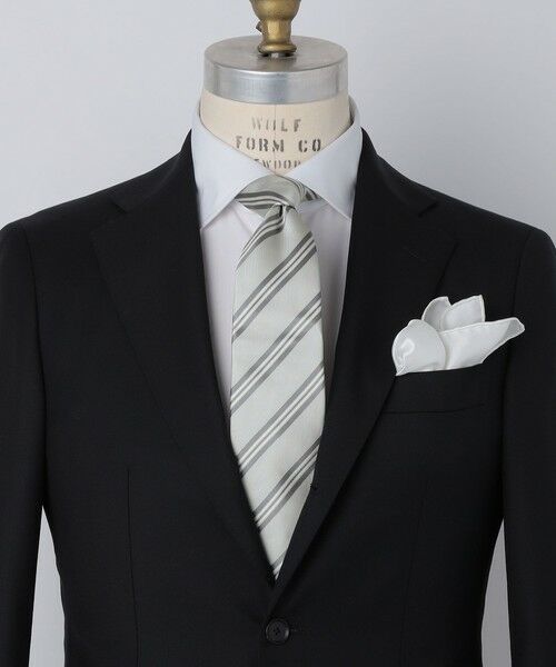 SHIPS / シップス ネクタイ | SHIPS: フォーマル ホワイト ネクタイ | 詳細1