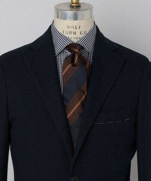 SHIPS / シップス ネクタイ | 【SHIPS別注】TUDOR ROSES: シルク レジメンタル ネクタイ | 詳細1