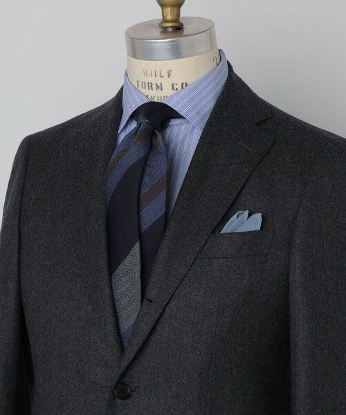 SHIPS / シップス ネクタイ | SHIPS: シルク デラヴェ ワイド ストライプ ネクタイ | 詳細2