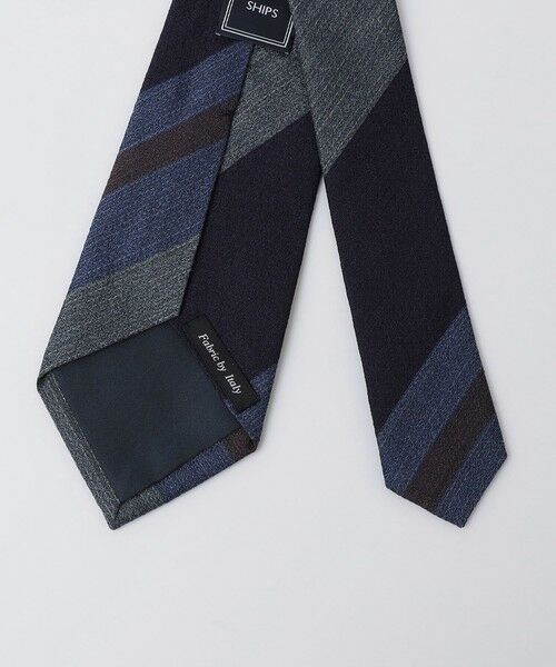 SHIPS / シップス ネクタイ | SHIPS: シルク デラヴェ ワイド ストライプ ネクタイ | 詳細4