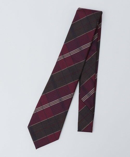 SHIPS / シップス ネクタイ | SHIPS: シルク デラヴェ チェック ネクタイ | 詳細3