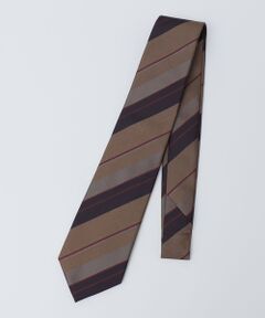 SHIPS / シップス ネクタイ | SHIPS: シルク カスミ サテン マルチ ストライプ ネクタイ