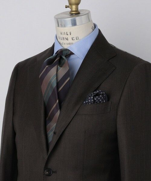 SHIPS / シップス ネクタイ | SHIPS: シルク カスミ サテン マルチ ストライプ ネクタイ | 詳細2