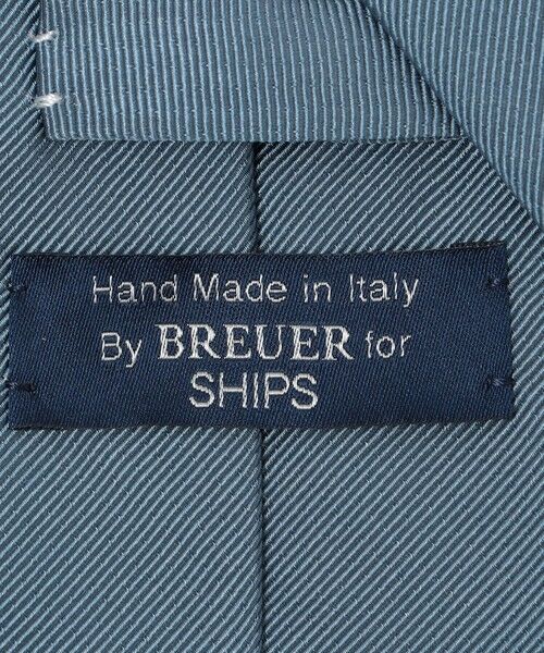 SHIPS / シップス ネクタイ | BREUER: シルク コットン モガドール 無地 ネクタイ | 詳細2