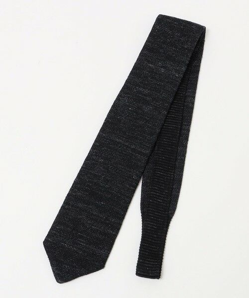 SHIPS / シップス ネクタイ | SOZZI: リネン シルク 無地 ニット ネクタイ | 詳細1