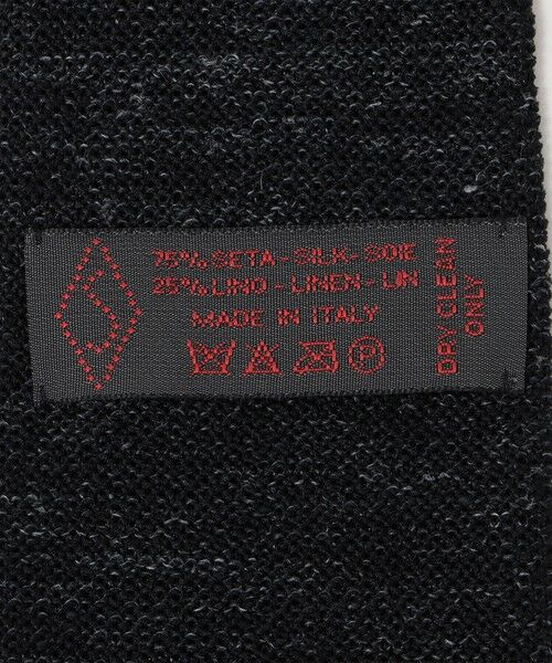 SHIPS / シップス ネクタイ | SOZZI: リネン シルク 無地 ニット ネクタイ | 詳細4