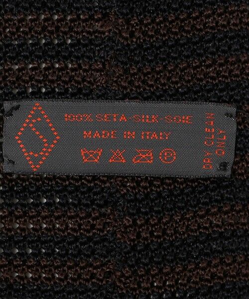 SHIPS / シップス ネクタイ | SOZZI: シルク ボーダー ニット ネクタイ | 詳細5