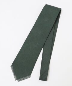 SHIPS / シップス ネクタイ | Stefano cau: リネン フリンジ 無地 ネクタイ