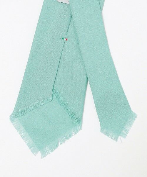 SHIPS / シップス ネクタイ | Stefano cau: リネン フリンジ 無地 ネクタイ | 詳細1