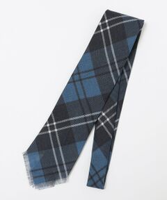 SHIPS / シップス ネクタイ | Stefano cau: リネン フリンジ タータンチェック ネクタイ