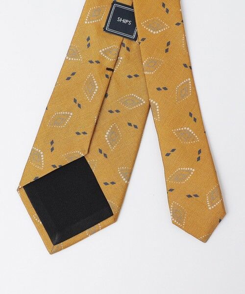 SHIPS / シップス ネクタイ | SHIPS: LUXURY シルク スクエア コンビ プリント ネクタイ | 詳細1