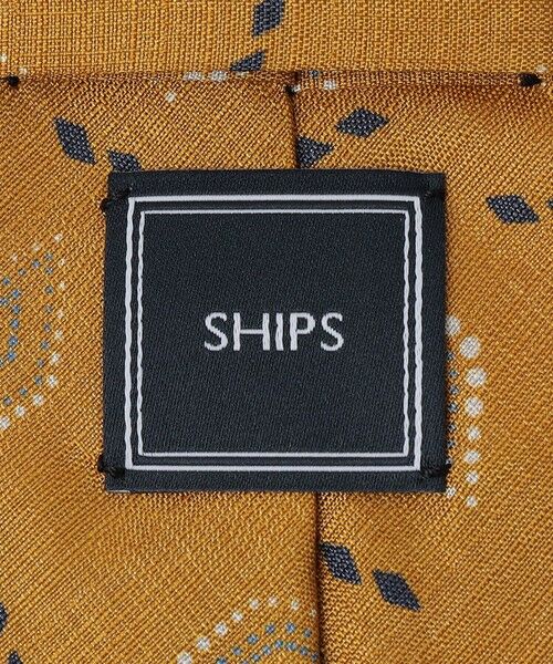 SHIPS / シップス ネクタイ | SHIPS: LUXURY シルク スクエア コンビ プリント ネクタイ | 詳細2