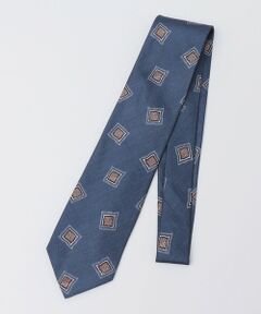 SHIPS / シップス ネクタイ | SHIPS: LUXURY シルク スクエア コモン プリント ネクタイ