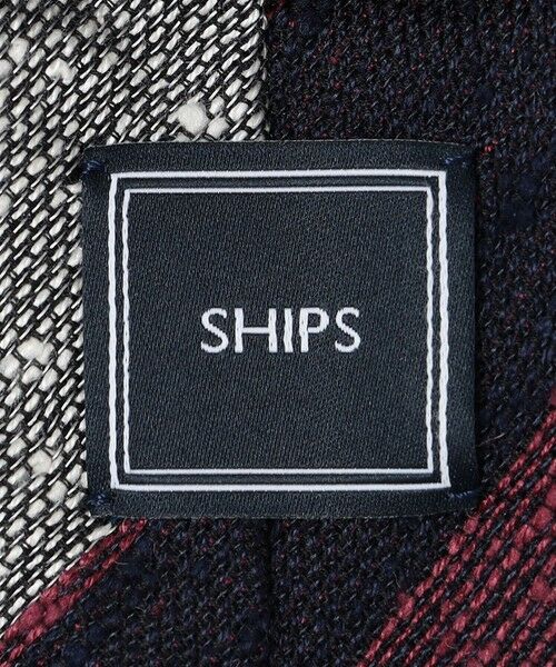 SHIPS / シップス ネクタイ | SHIPS: ラグジュアリー シャンタン生地 ストライプ ネクタイ | 詳細2