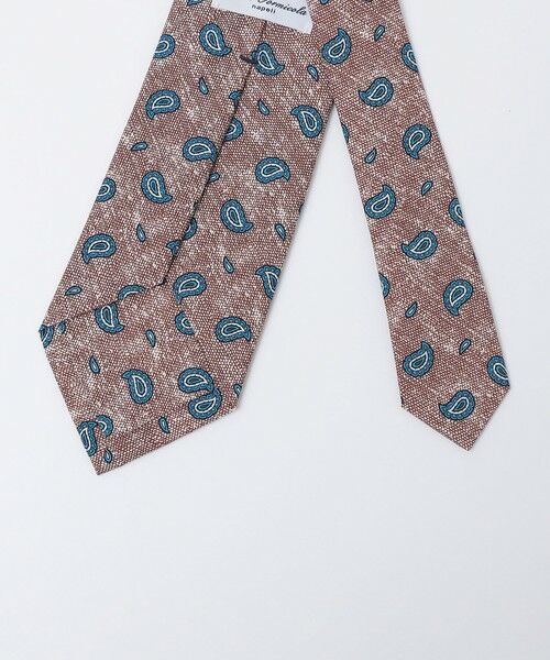 SHIPS / シップス ネクタイ | Errico Formicola: プリント メランジ ペイズリー ネクタイ | 詳細1