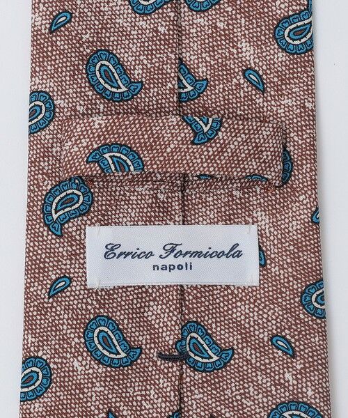 SHIPS / シップス ネクタイ | Errico Formicola: プリント メランジ ペイズリー ネクタイ | 詳細2