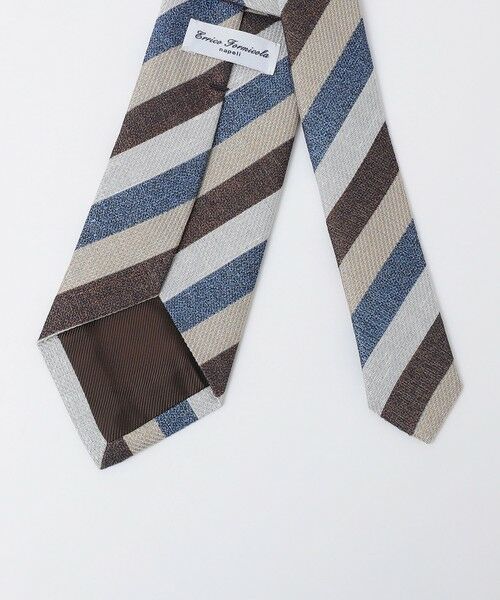 SHIPS / シップス ネクタイ | Errico Formicola: メランジ ストライプ ネクタイ | 詳細1