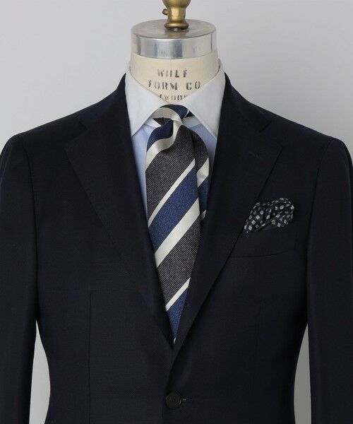 SHIPS / シップス ネクタイ | SHIPS: スナゴ/レップ ワイド ストライプ ネクタイ | 詳細1