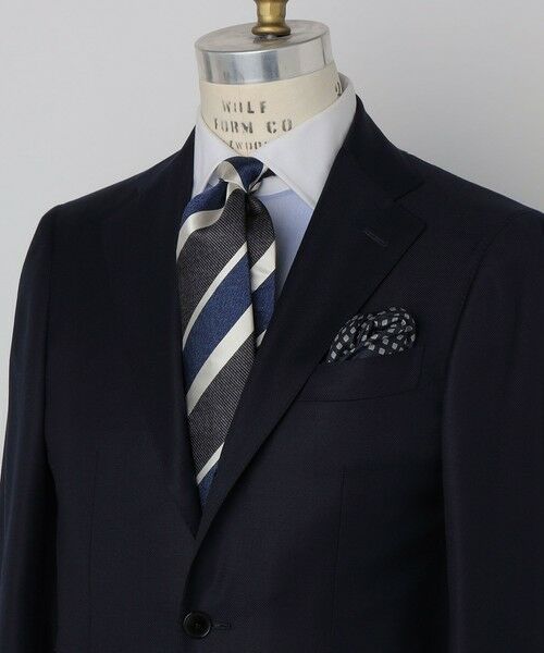 SHIPS / シップス ネクタイ | SHIPS: スナゴ/レップ ワイド ストライプ ネクタイ | 詳細2