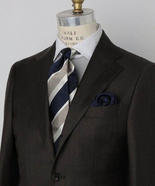 SHIPS / シップス ネクタイ | SHIPS: スナゴ/レップ ワイド ストライプ ネクタイ | 詳細6