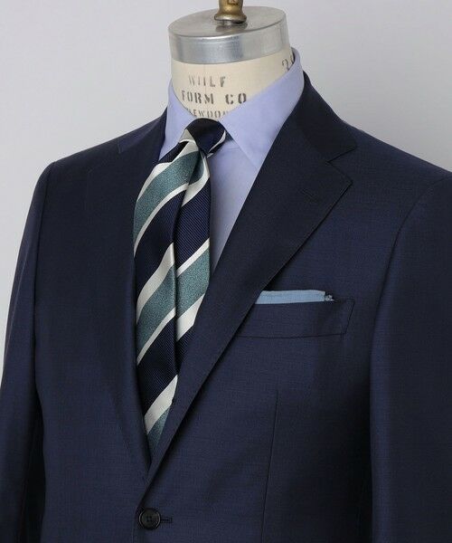 SHIPS / シップス ネクタイ | SHIPS: スナゴ/レップ ワイド ストライプ ネクタイ | 詳細10