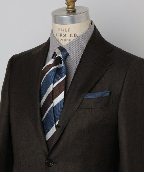 SHIPS / シップス ネクタイ | SHIPS: スナゴ/レップ ワイド ストライプ ネクタイ | 詳細14