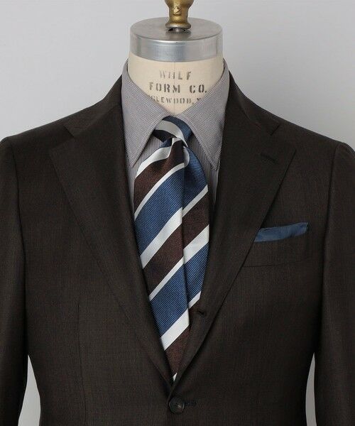 SHIPS / シップス ネクタイ | SHIPS: スナゴ/レップ ワイド ストライプ ネクタイ | 詳細13