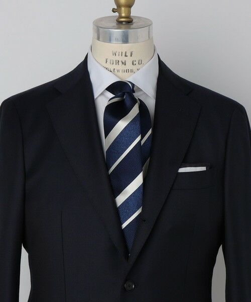 SHIPS / シップス ネクタイ | SHIPS: スナゴ/レップ ワイド ストライプ ネクタイ | 詳細20