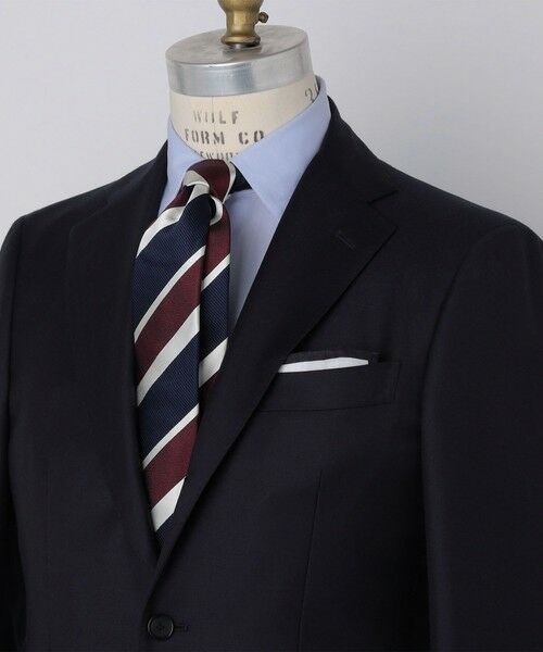 SHIPS / シップス ネクタイ | SHIPS: スナゴ/レップ ワイド ストライプ ネクタイ | 詳細25