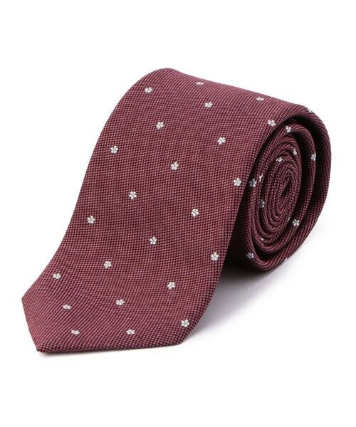 SHIPS / シップス ネクタイ | SHIPS: ワンポイント フラワー コモン ネクタイ | 詳細8