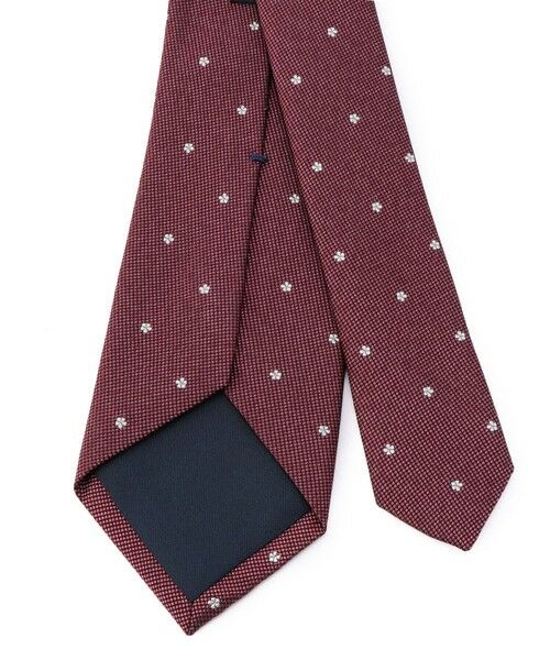 SHIPS / シップス ネクタイ | SHIPS: ワンポイント フラワー コモン ネクタイ | 詳細6