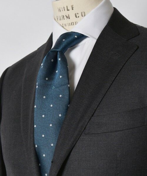 SHIPS / シップス ネクタイ | SHIPS: ワンポイント フラワー コモン ネクタイ | 詳細11