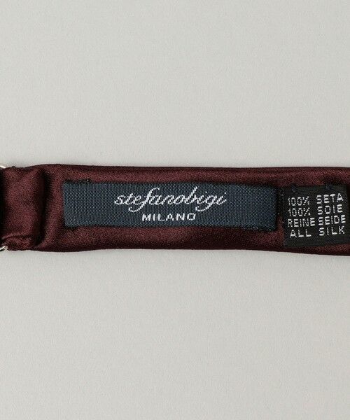 SHIPS / シップス ネクタイ | 【SHIPS別注】Stefanobigi: 無地 蝶ネクタイ | 詳細9