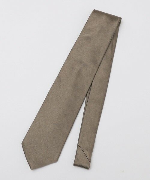 SHIPS / シップス ネクタイ | SHIPS: フォサッティ サテン 無地 ネクタイ | 詳細6