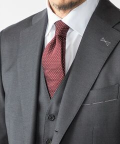 SHIPS / シップス ネクタイ | SHIPS: フォサッティ サテン ピンドット ネクタイ