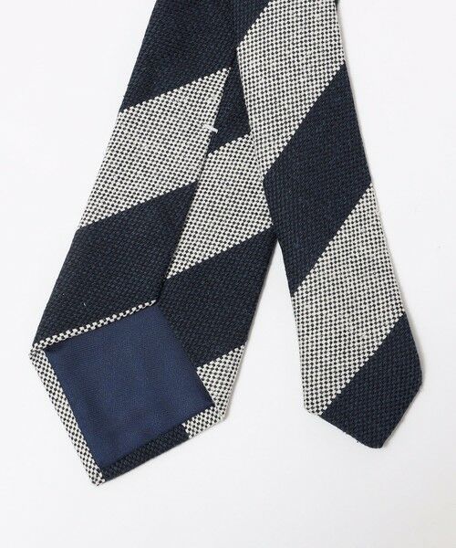 SHIPS / シップス ネクタイ | BREUER: コットン リネン バスケット ネクタイ | 詳細1