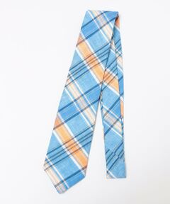 SHIPS / シップス ネクタイ | BREUER: リネン マドラス チェック ネクタイ