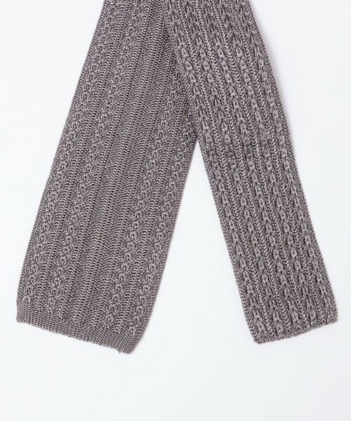 SHIPS / シップス ネクタイ | SHIPS: CANEPA社製 シルク バーティカル ニットタイ | 詳細2