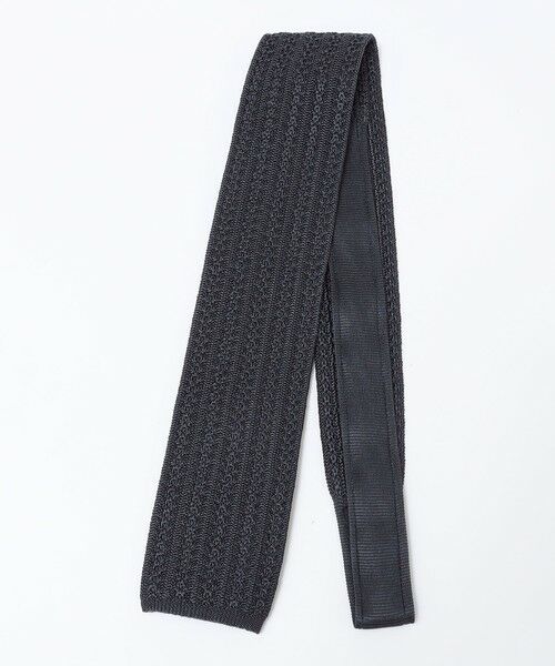 SHIPS / シップス ネクタイ | SHIPS: CANEPA社製 シルク バーティカル ニットタイ | 詳細3