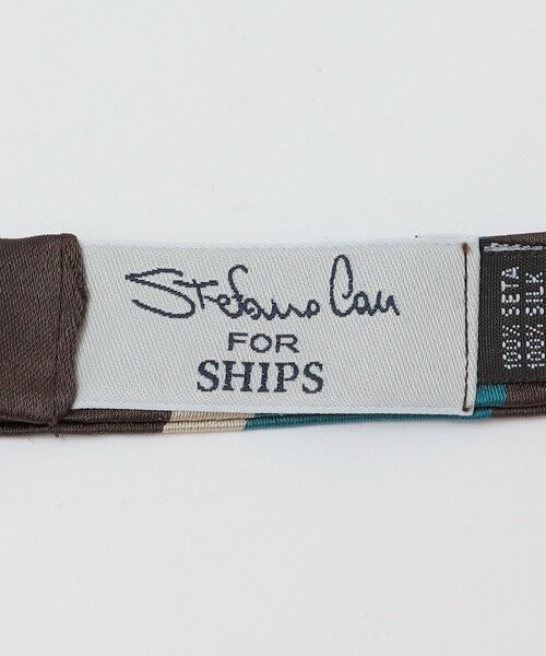SHIPS / シップス ネクタイ | 【SHIPS別注】Stefano Cau: シルク レジメンタル ボウタイ | 詳細4