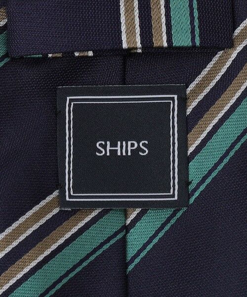 SHIPS / シップス ネクタイ | SHIPS: シルク マルチ ストライプ ネクタイ | 詳細2