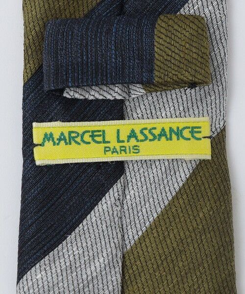SHIPS / シップス ネクタイ | MARCEL LASSANCE: リネン シルク ストライプ タイ | 詳細2