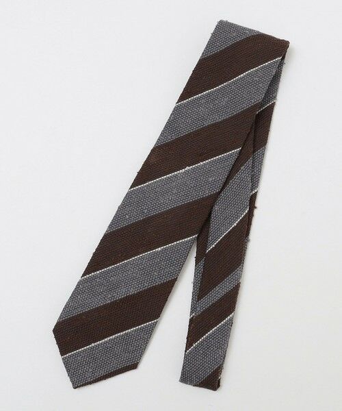 SHIPS / シップス ネクタイ | Stefanobigi: シルク シャンタン グレナディン ストライプ ネクタイ | 詳細1