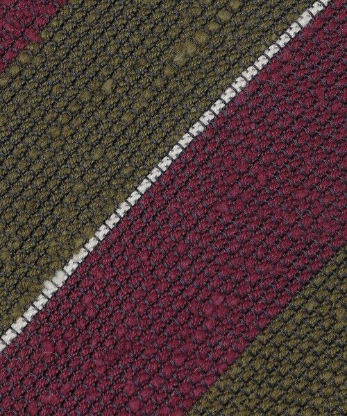 SHIPS / シップス ネクタイ | Stefanobigi: シルク シャンタン グレナディン ストライプ ネクタイ | 詳細4