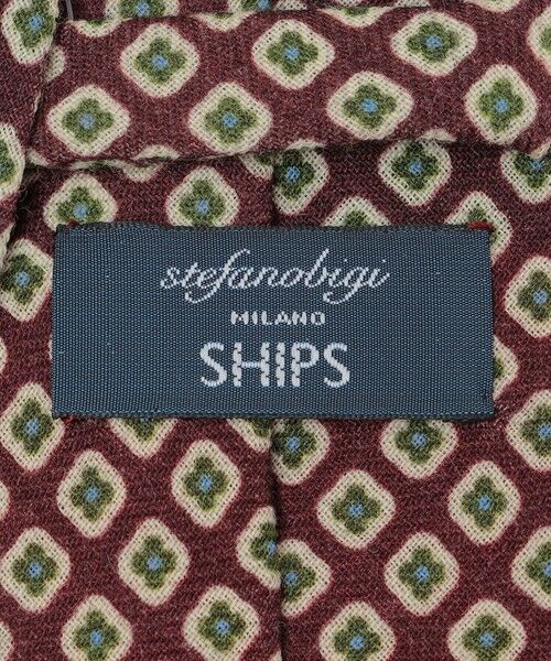 SHIPS / シップス ネクタイ | Stefanobigi: ウール プリント コモン ネクタイ | 詳細5