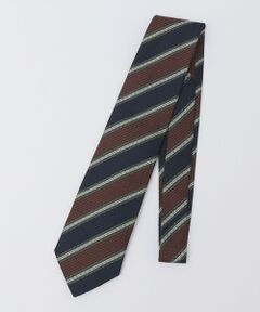 SHIPS / シップス ネクタイ | Stefanobigi: シルク ジャカード レジメンタル ストライプ ネクタイ