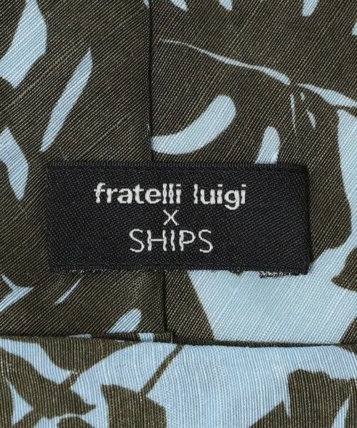 SHIPS / シップス ネクタイ | Fratelli Luigi: リーフ プリント ネクタイ | 詳細2